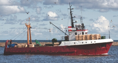 Commercial Fishing LED Lights - Illuminating nets and decks for efficient and safe nighttime fishing operations.