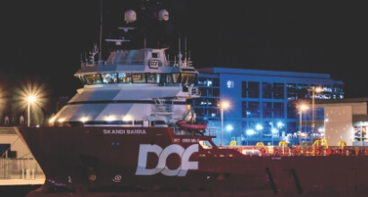 Offshore Supply Vessel LED Lighting - High-performance LED fixtures designed to withstand harsh offshore environments, ensuring crew safety and operational efficiency.